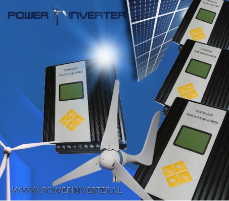 CONTROLADOR EÓLICA HIBRIDO 12V/24VDC 600W MPPT